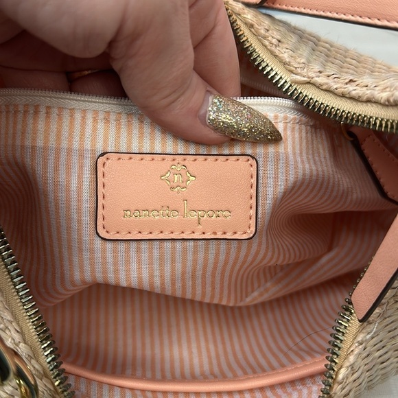 Nanette Lepore Natasha Crescent woven Shoulder Bag - Picture 9 of 10